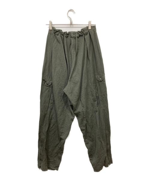 Italian military（イタリアン ミリタリー）Italian military (イタリアン ミリタリー) パイロットパンツ オリーブ サイズ:-の古着・服飾アイテム