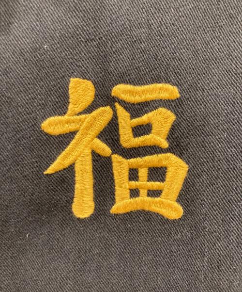 HOUSTON（ヒューストン）HOUSTON (ヒューストン) COTTON LINEN VIETNAM JACKET ブラック サイズ:Lの古着・服飾アイテム
