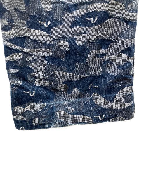 EVISU（エヴィス）EVISU (エヴィス) 総柄デニムオールインワン インディゴ サイズ:40の古着・服飾アイテム