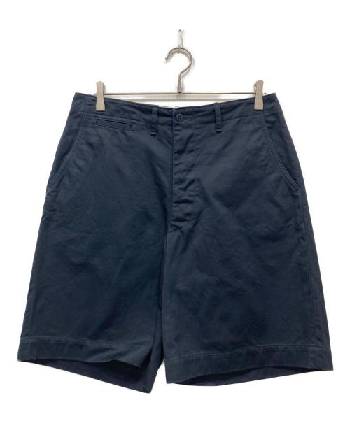 CIOTA（シオタ）CIOTA (シオタ) スビンコットンウェポンチノハーフパンツ ネイビー サイズ:5の古着・服飾アイテム