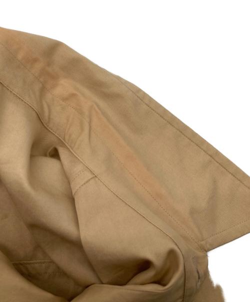 AURALEE（オーラリー）AURALEE (オーラリー) WASHED FINX TWILL BIG SHIRT ベージュ サイズ:4の古着・服飾アイテム