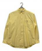 POLO RALPH LAURENポロ・ラルフローレン）の古着「ボタンダウンシャツ」｜イエロー