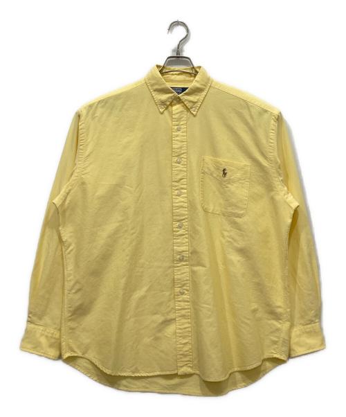 POLO RALPH LAUREN（ポロ・ラルフローレン）POLO RALPH LAUREN (ポロ・ラルフローレン) ボタンダウンシャツ イエロー サイズ:Mの古着・服飾アイテム