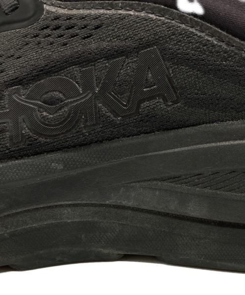 HOKAONEONE（ホカオネオネ）HOKAONEONE (ホカオネオネ) BONDI 9/ボンダイ９　 ブラック サイズ:27の古着・服飾アイテム