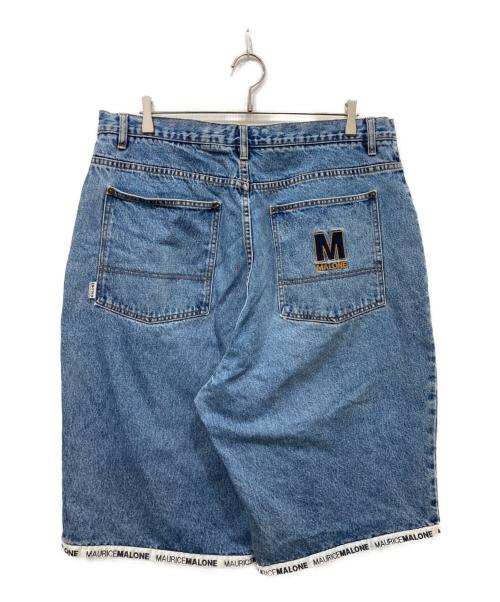 Maurice malone（モーリスマローン）MAURICE MALONE (モーリスマローン) デニムハーフパンツ インディゴ サイズ:W38の古着・服飾アイテム