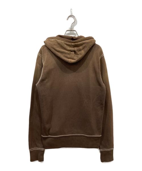 TRUE RELIGION（トゥルー レリジョン）TRUE RELIGION (トゥルー レリジョン) ジップパーカー ブラウン サイズ:Sの古着・服飾アイテム