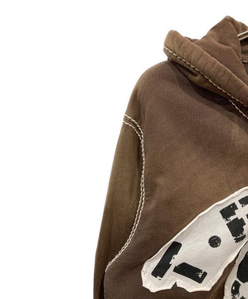 TRUE RELIGION（トゥルー レリジョン）TRUE RELIGION (トゥルー レリジョン) ジップパーカー ブラウン サイズ:Sの古着・服飾アイテム
