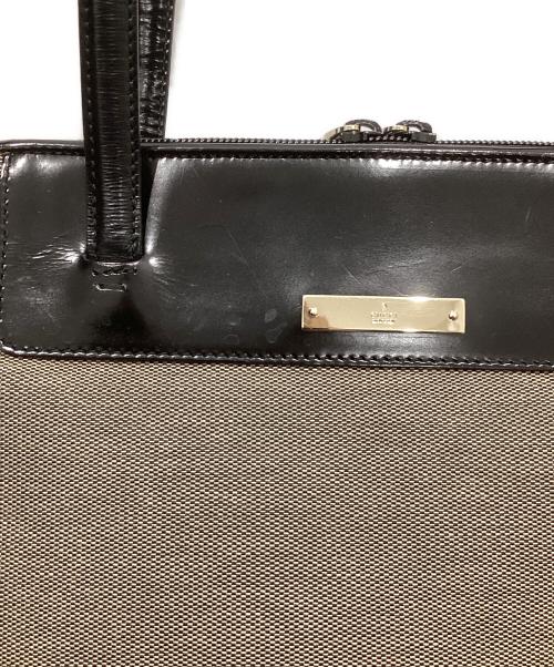 GUCCI（グッチ）GUCCI (グッチ) ハンドバッグ ベージュの古着・服飾アイテム