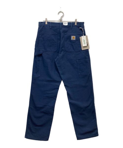 Carhartt WIP（カーハート ワーク イン プログレス）Carhartt WIP (カーハート ワーク イン プログレス) ダックダブルニーパンツ ネイビー サイズ:33×32の古着・服飾アイテム