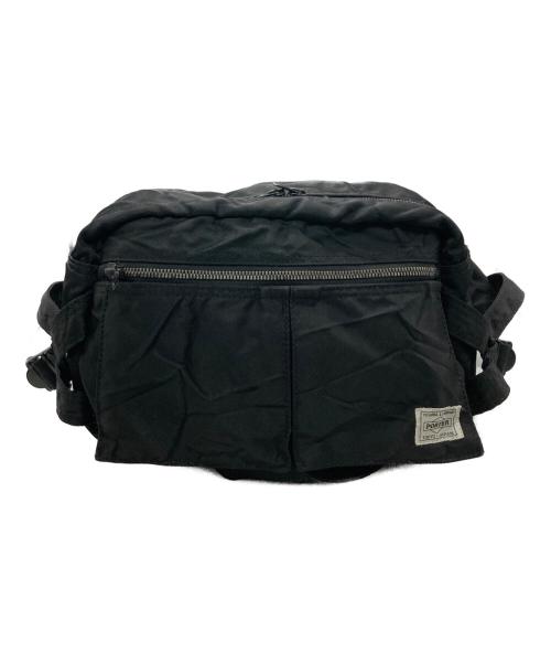 PORTER（ポーター）PORTER (ポーター) RIDE WAIST BAG ブラックの古着・服飾アイテム