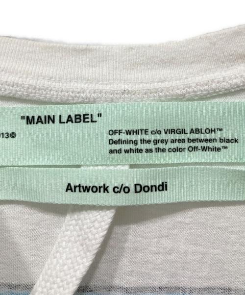 OFFWHITE（オフホワイト）OFFWHITE (オフホワイト) Dondi White (ドンディホワイト) ロングスリーブカットソー ホワイト サイズ:XLの古着・服飾アイテム