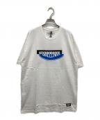 NEIGHBORHOOD×CHALLENGERネイバーフッド×チャレンジャー）の古着「コラボロゴ Tシャツ」｜ホワイト
