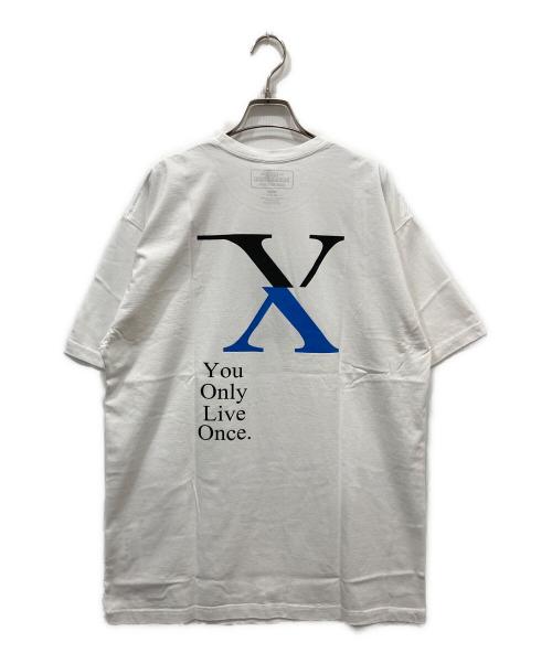 NEIGHBORHOOD（ネイバーフッド）NEIGHBORHOOD (ネイバーフッド) CHALLENGER (チャレンジャー) コラボロゴ Tシャツ ホワイト サイズ:XXLの古着・服飾アイテム