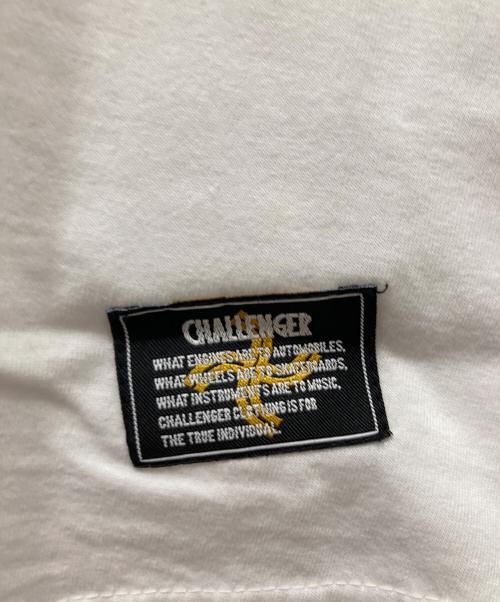 NEIGHBORHOOD（ネイバーフッド）NEIGHBORHOOD (ネイバーフッド) CHALLENGER (チャレンジャー) コラボロゴ Tシャツ ホワイト サイズ:XXLの古着・服飾アイテム