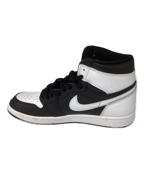 NIKE（ナイキ）NIKE (ナイキ) Air Jordan 1 Retro High OG / エア ジョーダン 1 レトロ ハイ OG ブラック×ホワイト サイズ:27.5cmの古着・服飾アイテム