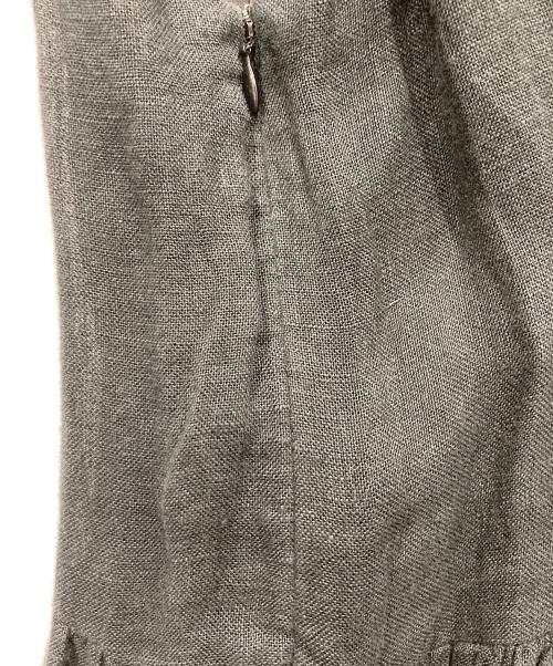 Plage（プラージュ）Plage (プラージュ) Linen Tiered ドレス ブラック サイズ:38の古着・服飾アイテム