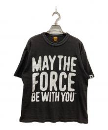 HUMAN MADE（ヒューマンメイド）の古着「STAR WARS May the force be with you Tシャツ」｜ブラック