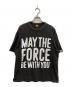 HUMAN MADE（ヒューマンメイド）の古着「STAR WARS May the force be with you Tシャツ」｜ブラック