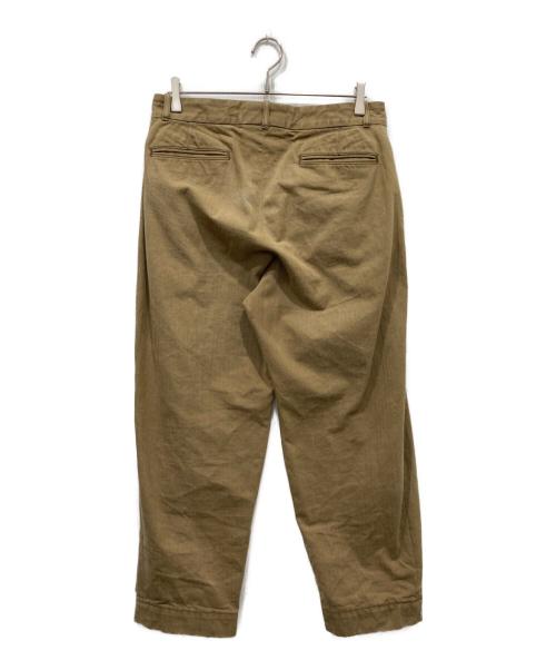G&F Co（ジーアンドエフコー）G&F co (ジーアンドエフコー) HERINGBONE TROUSER ベージュ サイズ:34の古着・服飾アイテム