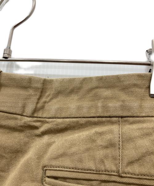 G&F Co（ジーアンドエフコー）G&F co (ジーアンドエフコー) HERINGBONE TROUSER ベージュ サイズ:34の古着・服飾アイテム