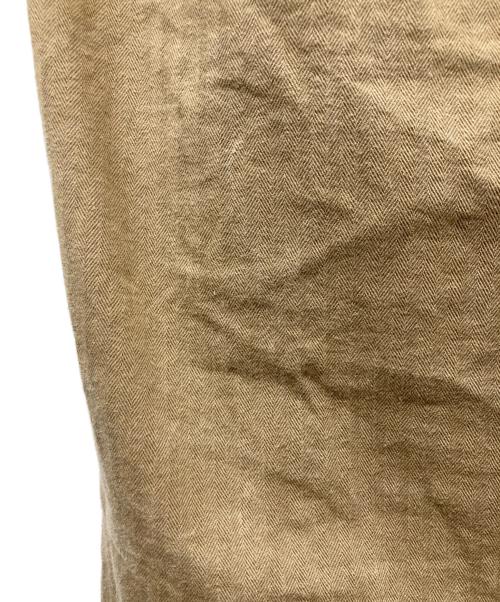 G&F Co（ジーアンドエフコー）G&F co (ジーアンドエフコー) HERINGBONE TROUSER ベージュ サイズ:34の古着・服飾アイテム
