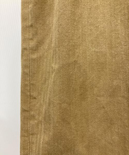 G&F Co（ジーアンドエフコー）G&F co (ジーアンドエフコー) HERINGBONE TROUSER ベージュ サイズ:34の古着・服飾アイテム