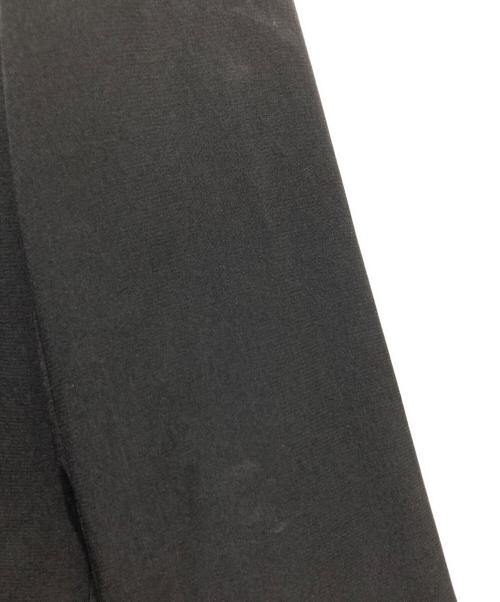 GROUND Y（グラウンドワイ）GROUND Y (グラウンドワイ) TRIACETATE/POLYESTER CREPE de CHINE DOUBLE JACKET ブラック サイズ:4の古着・服飾アイテム