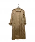 Burberry'sバーバリーズ）の古着「エポレット付きステンカラーコート」｜ベージュ