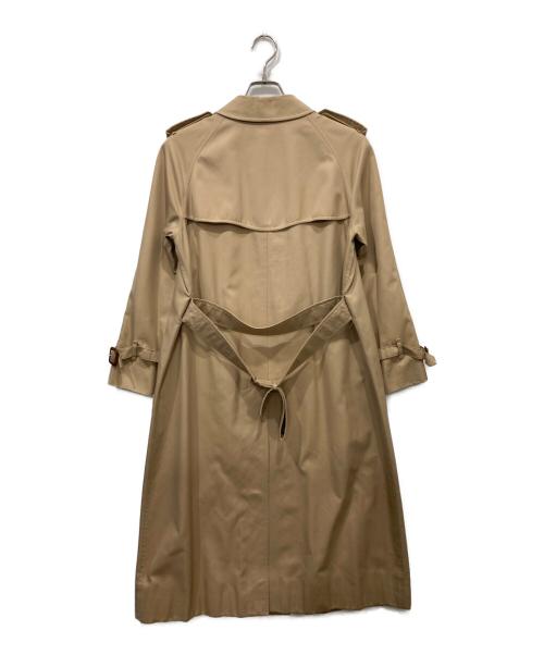 Burberry's（バーバリーズ）Burberry's (バーバリーズ) エポレット付きステンカラーコート ベージュ サイズ:11ABの古着・服飾アイテム