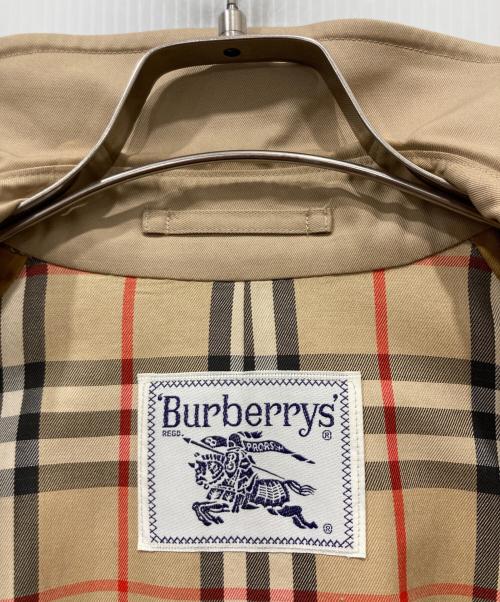 Burberry's（バーバリーズ）Burberry's (バーバリーズ) エポレット付きステンカラーコート ベージュ サイズ:11ABの古着・服飾アイテム