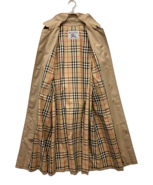 Burberry's（バーバリーズ）Burberry's (バーバリーズ) エポレット付きステンカラーコート ベージュ サイズ:11ABの古着・服飾アイテム