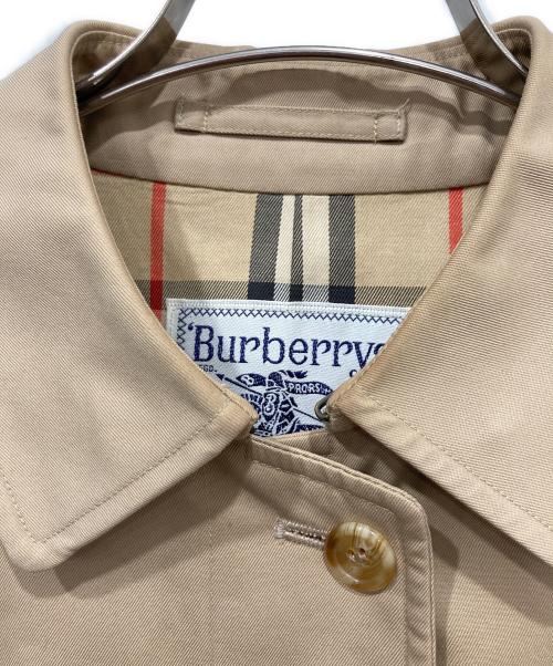 Burberry's（バーバリーズ）Burberry's (バーバリーズ) エポレット付きステンカラーコート ベージュ サイズ:11ABの古着・服飾アイテム