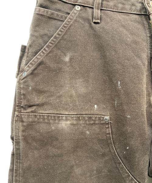 CarHartt（カーハート）CarHartt (カーハート) ダブルニーペインターパンツ ブラウン サイズ:30の古着・服飾アイテム