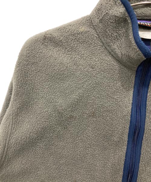 Patagonia（パタゴニア）Patagonia (パタゴニア) シンチラ ハーフジップフリースプルオーバー グレー サイズ:Lの古着・服飾アイテム