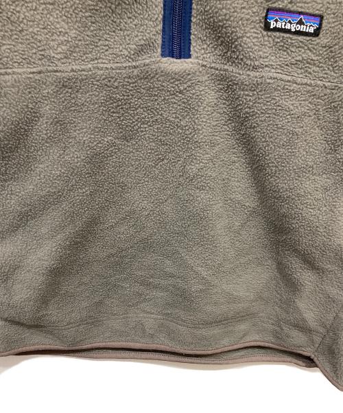 Patagonia（パタゴニア）Patagonia (パタゴニア) シンチラ ハーフジップフリースプルオーバー グレー サイズ:Lの古着・服飾アイテム