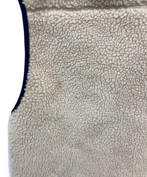Patagonia（パタゴニア）Patagonia (パタゴニア) クラシックレトロXベスト ベージュ×ネイビー サイズ:Mの古着・服飾アイテム