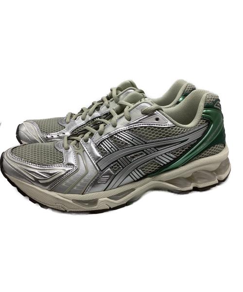 asics（アシックス）asics (アシックス) GEL-KAYANO 14 / ゲル カヤノ 14 グリーン×シルバー サイズ:27cmの古着・服飾アイテム