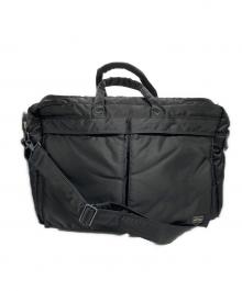 PORTER（ポーター）の古着「TANKER  2WAY OVERNIGHT BRIEFCASE」｜ブラック