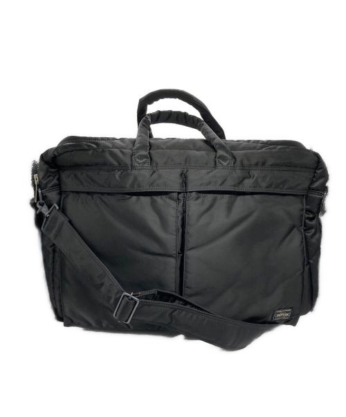 PORTER（ポーター）PORTER (ポーター) TANKER  2WAY OVERNIGHT BRIEFCASE ブラックの古着・服飾アイテム