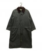 Barbourバブアー）の古着「OVERSIZED WAX BURGHLEY」｜オリーブ