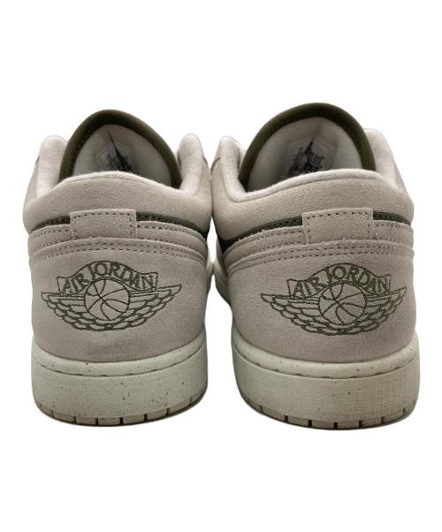 NIKE（ナイキ）NIKE (ナイキ) Air Jordan 1 Low SE/エアジョーダン1 ロー SE アイボリー×カーキ サイズ:29の古着・服飾アイテム