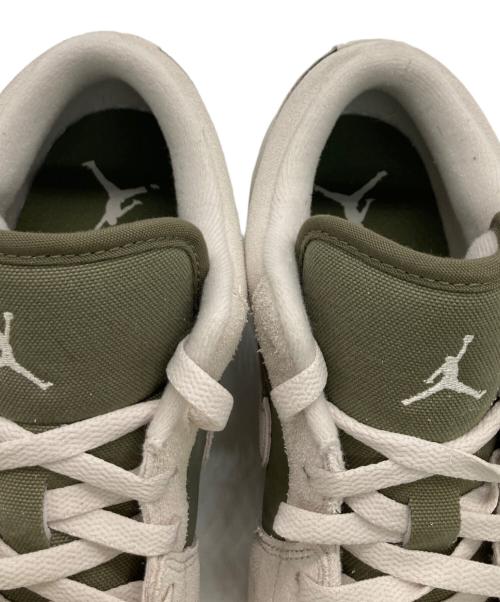 NIKE（ナイキ）NIKE (ナイキ) Air Jordan 1 Low SE/エアジョーダン1 ロー SE アイボリー×カーキ サイズ:29の古着・服飾アイテム