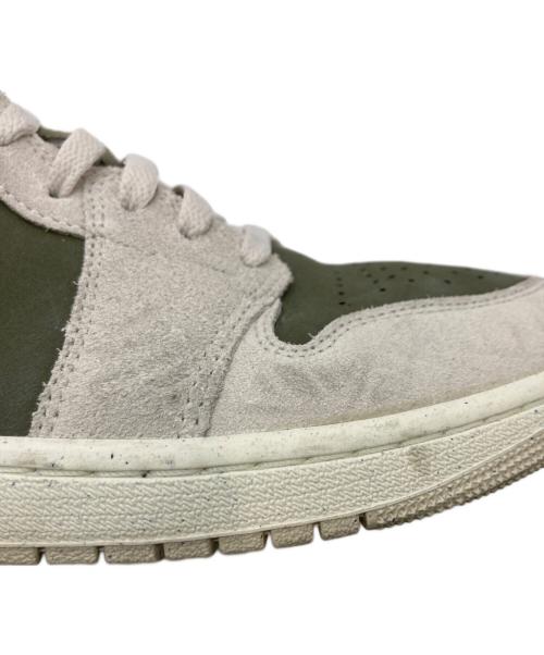 NIKE（ナイキ）NIKE (ナイキ) Air Jordan 1 Low SE/エアジョーダン1 ロー SE アイボリー×カーキ サイズ:29の古着・服飾アイテム