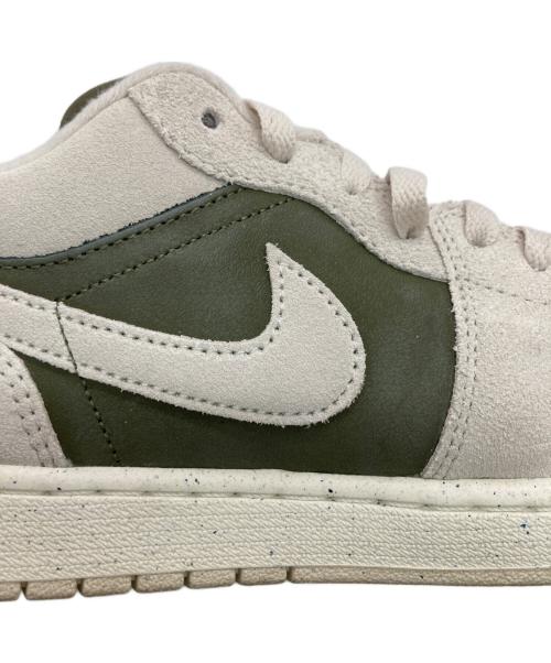 NIKE（ナイキ）NIKE (ナイキ) Air Jordan 1 Low SE/エアジョーダン1 ロー SE アイボリー×カーキ サイズ:29の古着・服飾アイテム