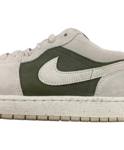 NIKE（ナイキ）NIKE (ナイキ) Air Jordan 1 Low SE/エアジョーダン1 ロー SE アイボリー×カーキ サイズ:29の古着・服飾アイテム