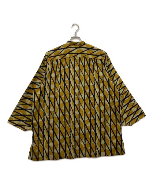 SOU・SOU（ソウソウ）SOU・SOU (ソウソウ) 高島縮 薙刀長草衣 嵐 ブラウン サイズ:Lの古着・服飾アイテム