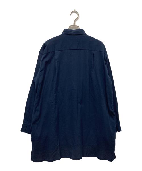 SOU・SOU（ソウソウ）SOU・SOU (ソウソウ) 高島縮 グランチュニックシャツ ネイビー サイズ:FREEの古着・服飾アイテム