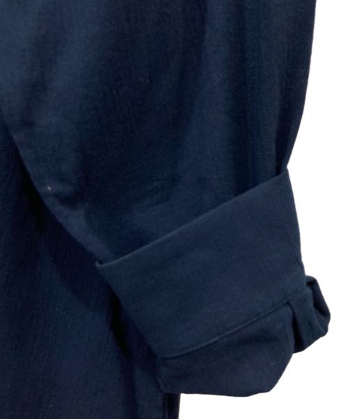 SOU・SOU（ソウソウ）SOU・SOU (ソウソウ) 高島縮 グランチュニックシャツ ネイビー サイズ:FREEの古着・服飾アイテム