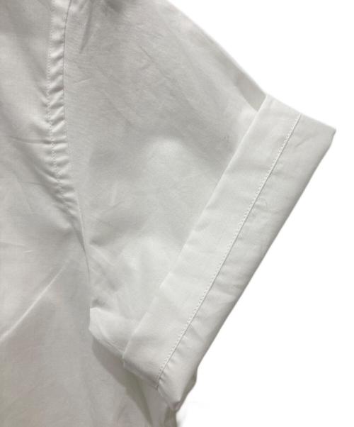 SOU・SOU（ソウソウ）SOU・SOU (ソウソウ) GIZA COTTON スタンドカラー半袖シャツ ホワイト サイズ:Sの古着・服飾アイテム