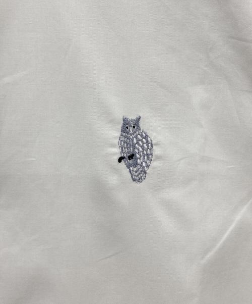 SOU・SOU（ソウソウ）SOU・SOU (ソウソウ) GIZA COTTON スタンドカラー半袖シャツ ホワイト サイズ:Sの古着・服飾アイテム